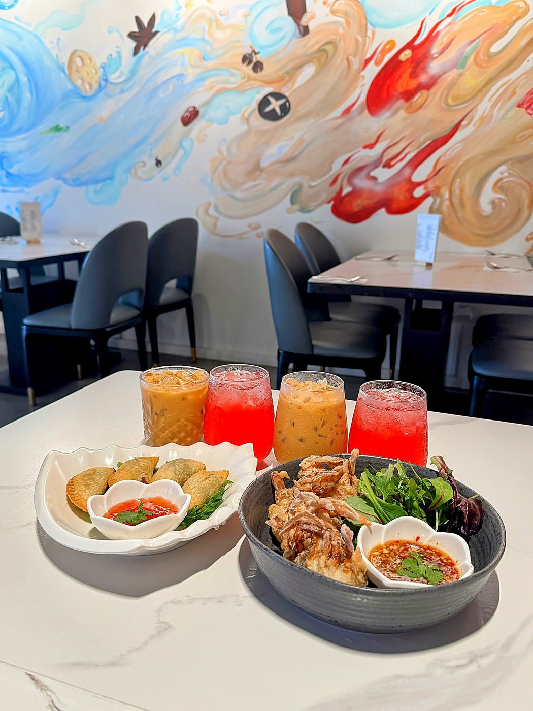 Khong Thai Kitchen Albany Dining Room Setting